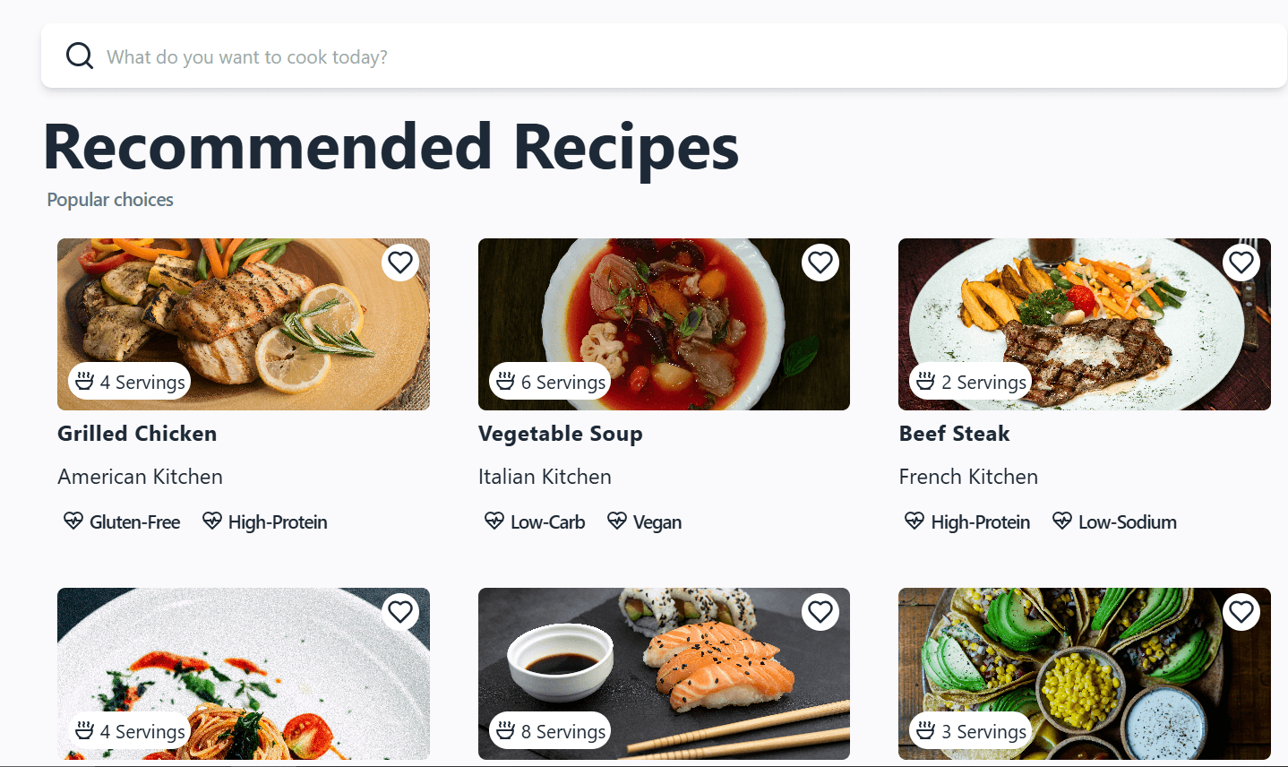 Recommended Recipes